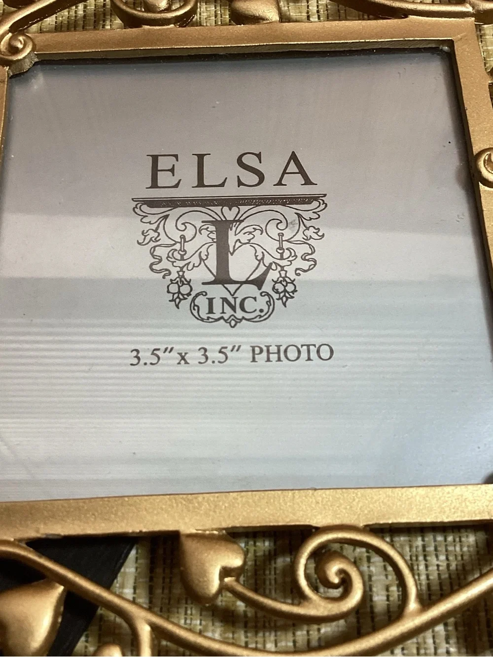 ELSA Gold Ornate Photo Frame - Elegant Home Accent